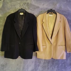 Two LLBean Wool coats for $10
